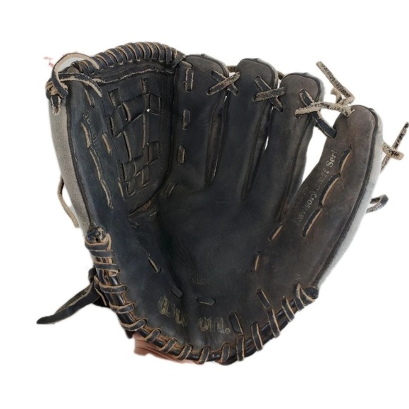 Vtg Wilson Advisory Staff Baseball Glove RHT 12.5" Kirby Puckett A2225 Leather - Picture 5 of 13